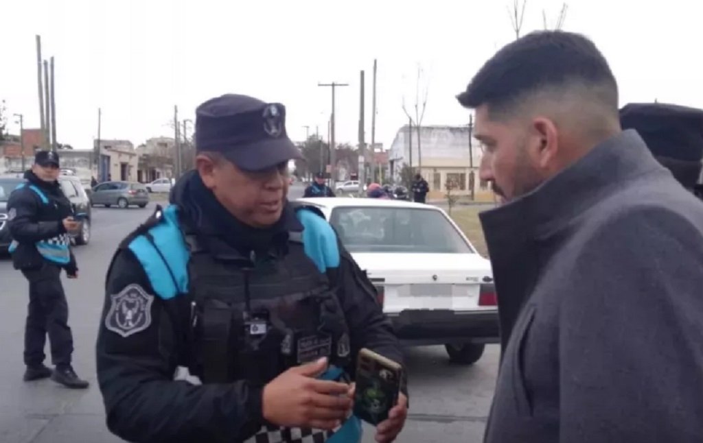 Operativo de seguridad en el interior