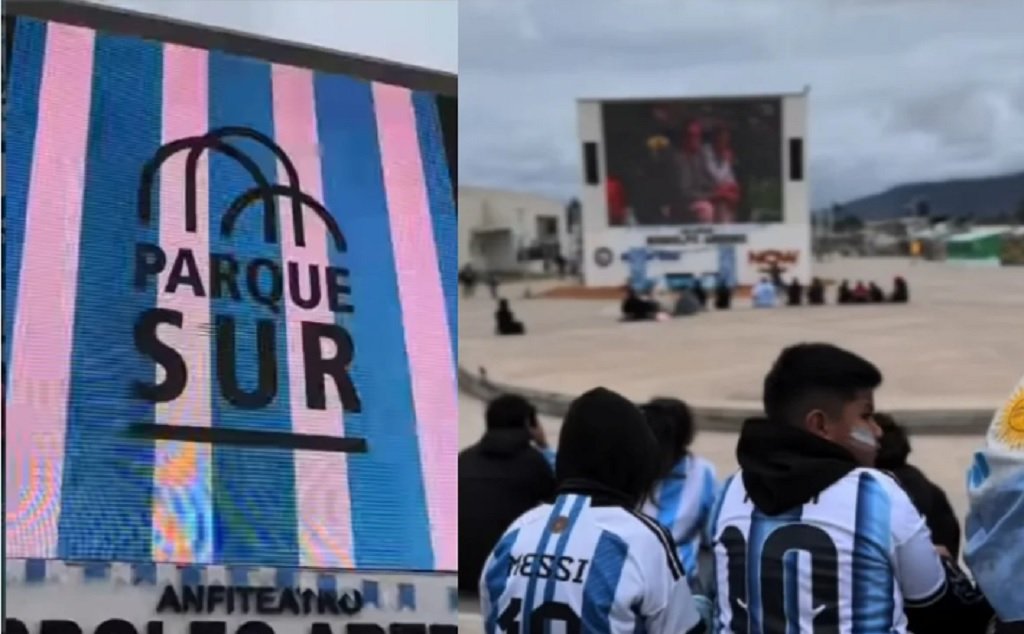 Jornada mundialista en Parque Sur