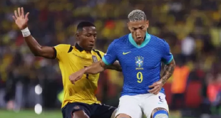 Ecuador empató con Brasil 0 a 0