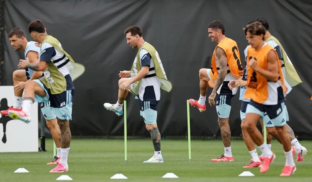 La Selección argentina en Dallas