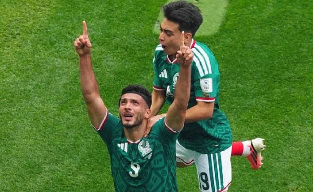 Victoria de México ante Sudáfrica