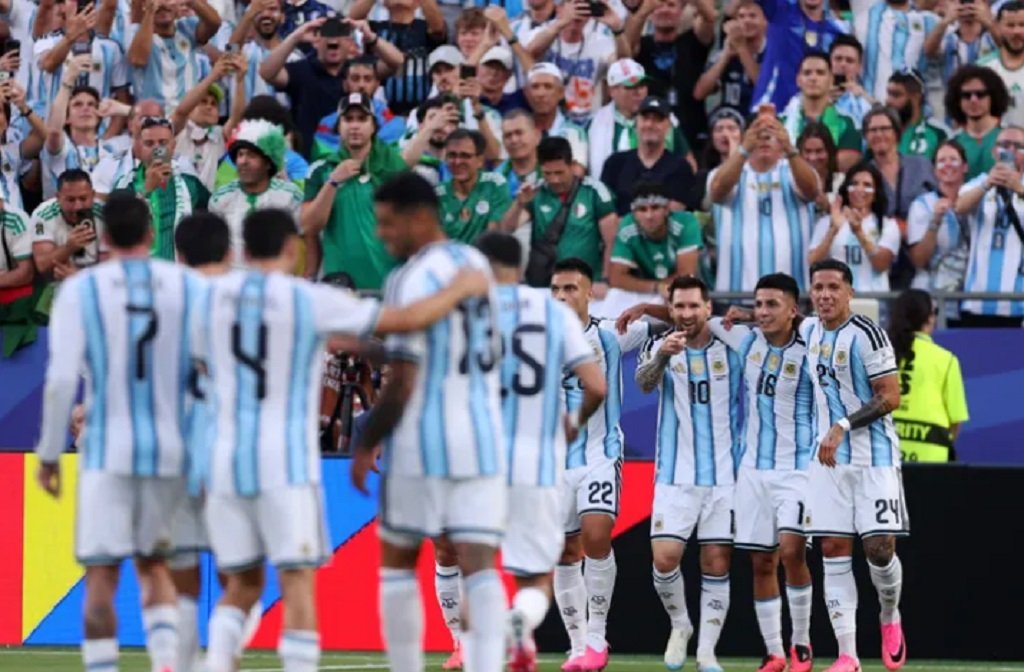 Argentina entrenó pensando en Austria