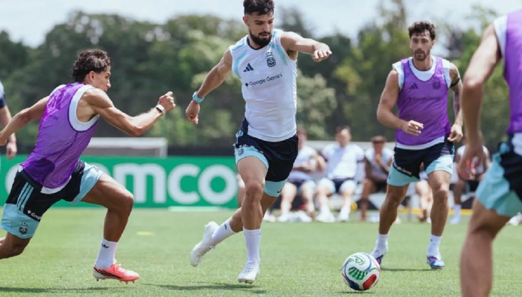 La Selección argentina en Dallas