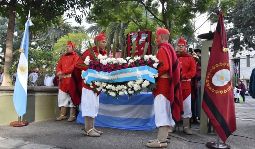 Comienza los actos en honor al héroe nacional Martín Miguel de Güemes