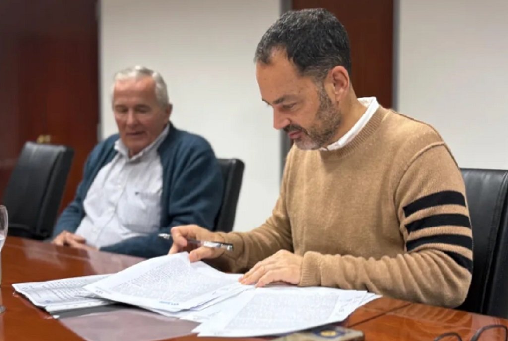 La Ciudad firmó el primer convenio por plusvalía para una obra vial en zona sur