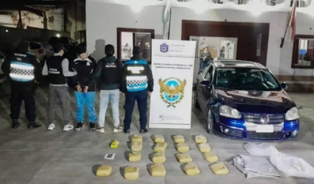 Incautaron dosis de droga en diferentes puntos de la provincia