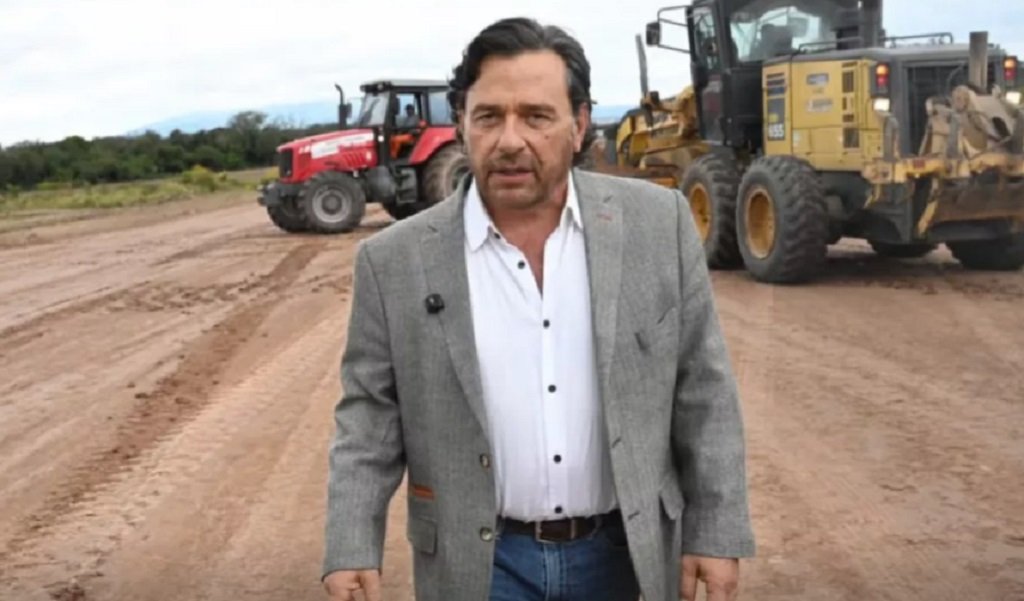 Sáenz supervisó las obras en la Ruta 9/34