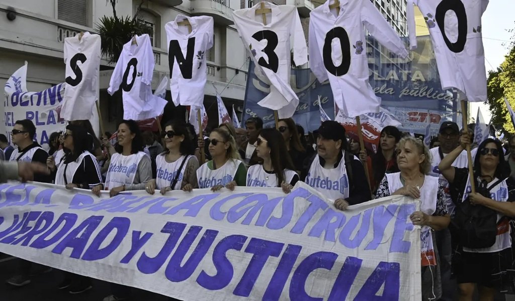 Manifestaciones por el Día de la Memoria, por la Verdad y la Justicia