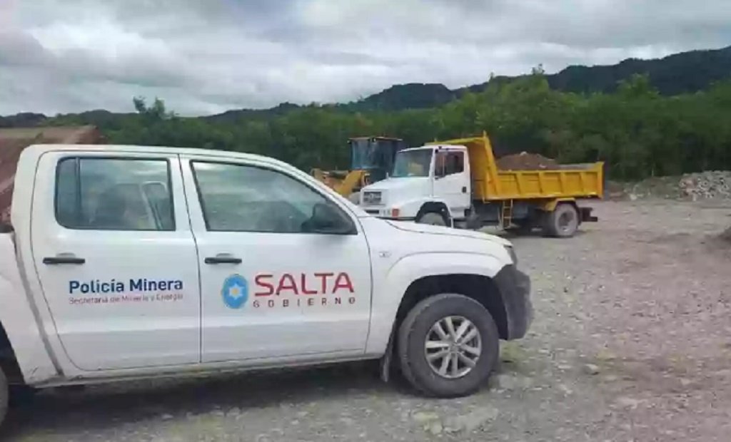 Vaqueros: refuerzan controles sobre la extracción de áridos