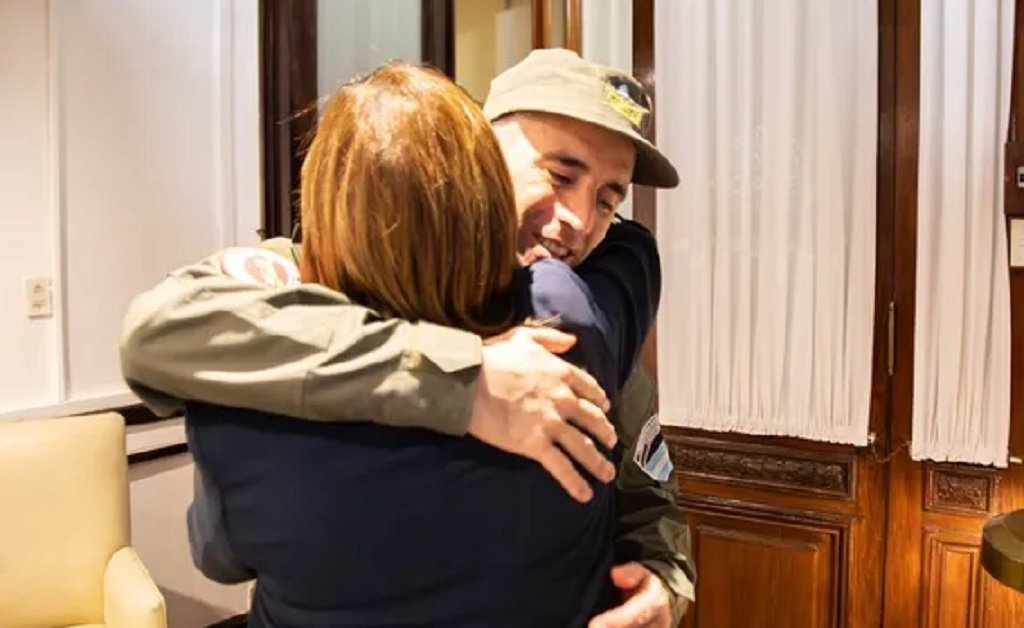 Patricia Bullrich recibió a Gallo en el Senado
