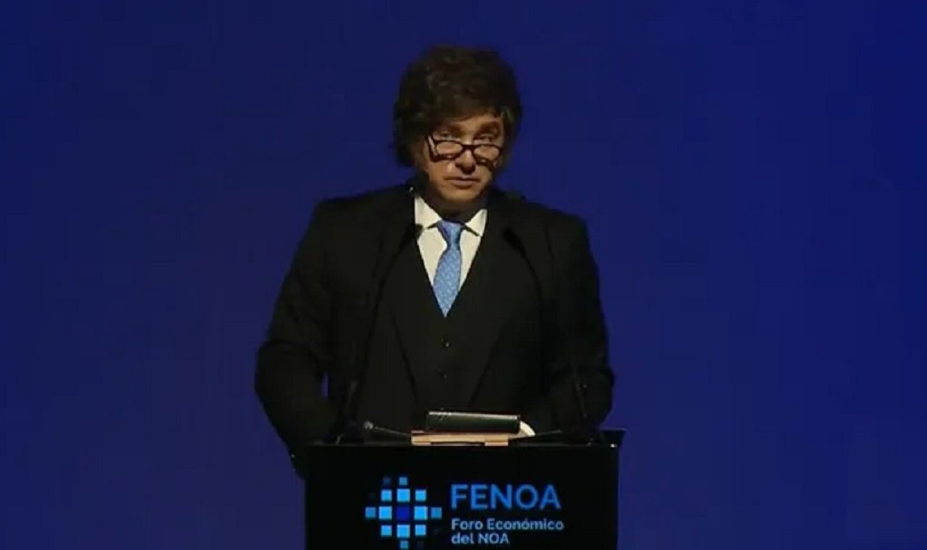 Javier Milei disertó en el FENOA 2026