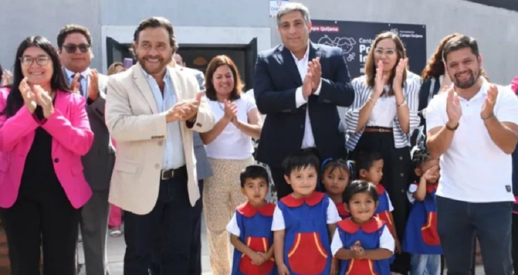 Sáenz inauguró el nuevo Centro de Primera Infancia en Campo Quijano