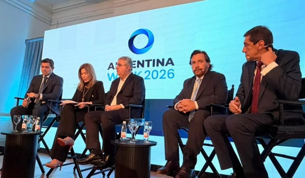 Sáenz disertó en el panel "Minería Estratégica y Minerales Críticos"