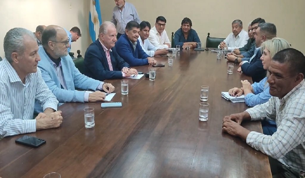 Senadores recibieron al Presidente del IPS