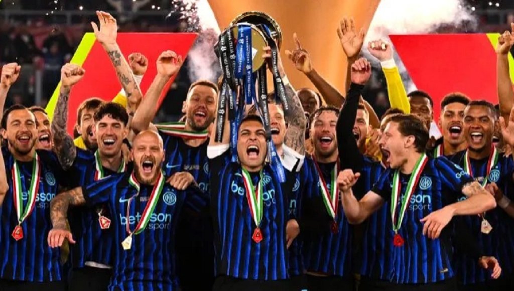 El Inter salió campeón de la Copa Italia