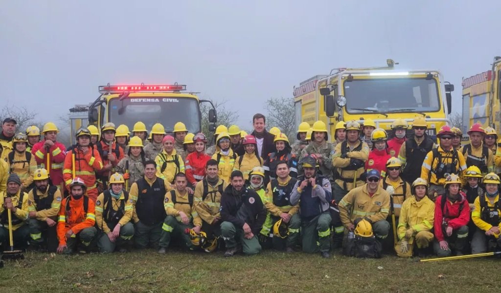 Salta es sede del 3º Ejercicio Regional NOA de prevención de incendios