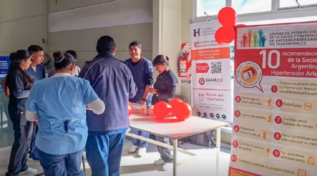 Realizarán controles gratuitos de presión arterial 
