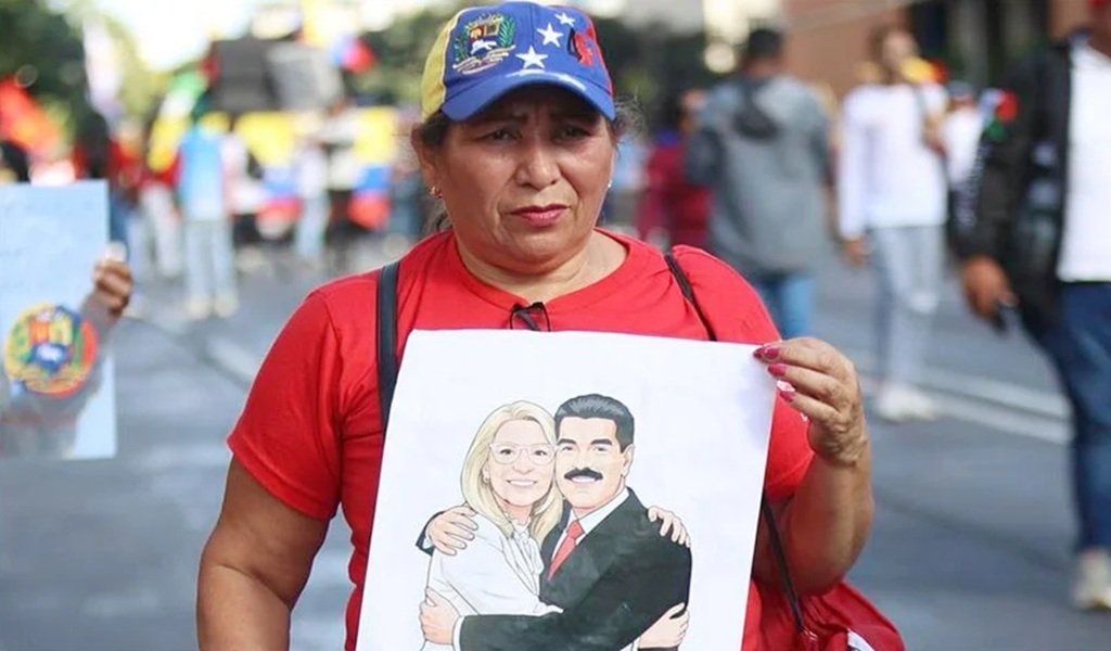 Venezolanos piden la libertad de Maduro