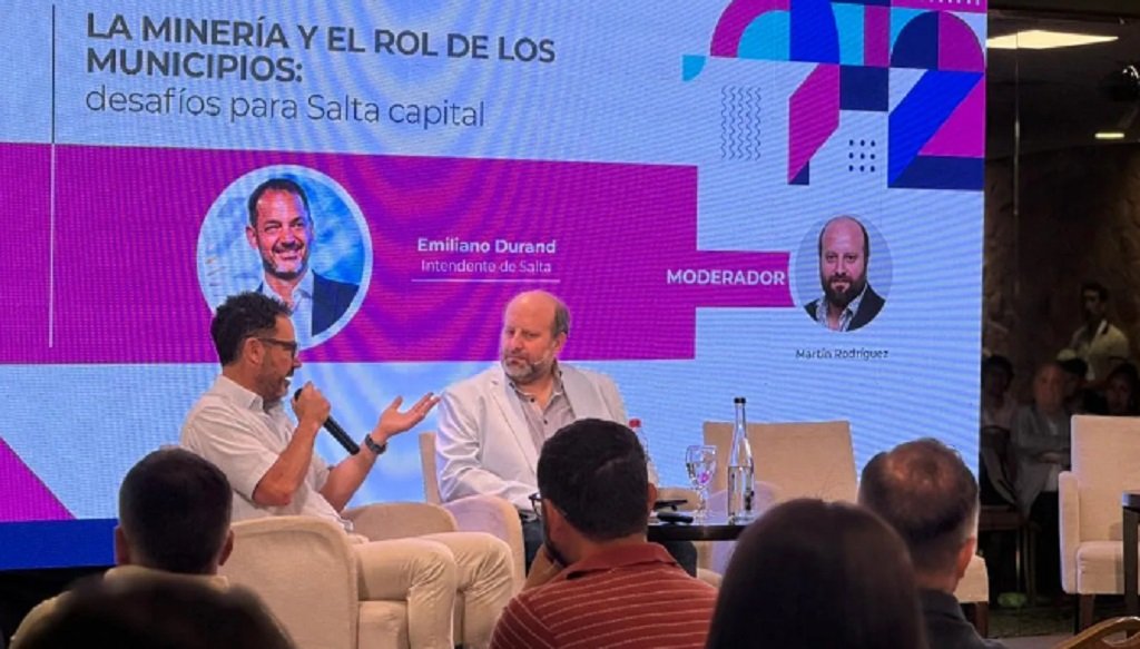 El intendente participó del evento Salta Mining Summit 2025