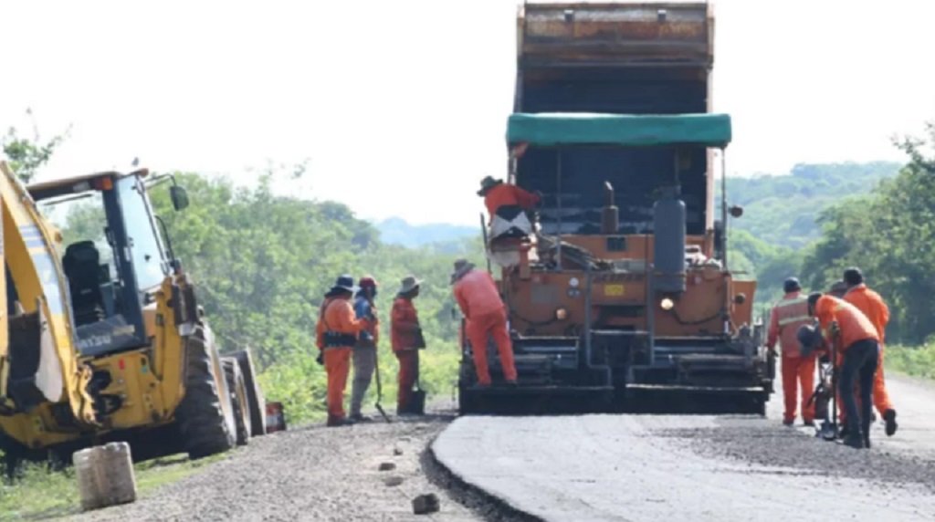 Ya se repavimentaron 25 kilómetros de la ruta provincial 5