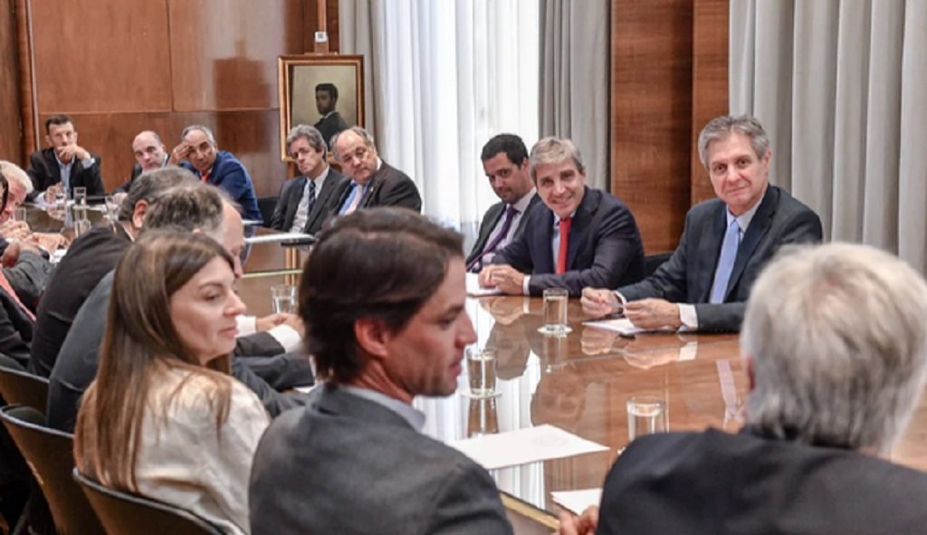 Caputo se reunió con empresas británicas 