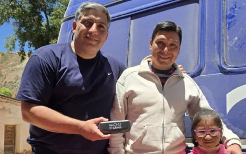 El programa "Ver para Ser Libres" pasó por Nazareno