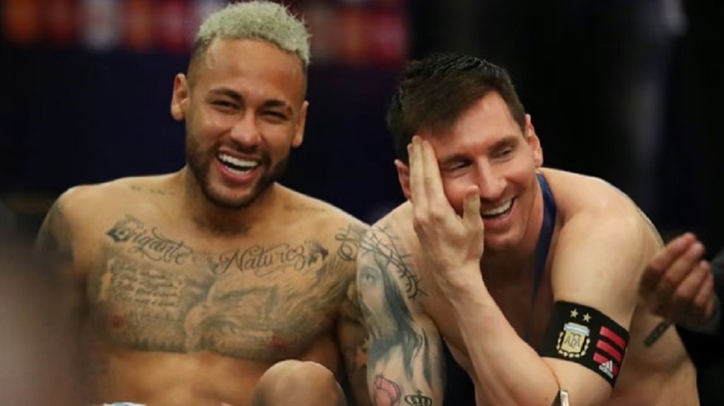 El posteo que le dedicó Neymar a Messi