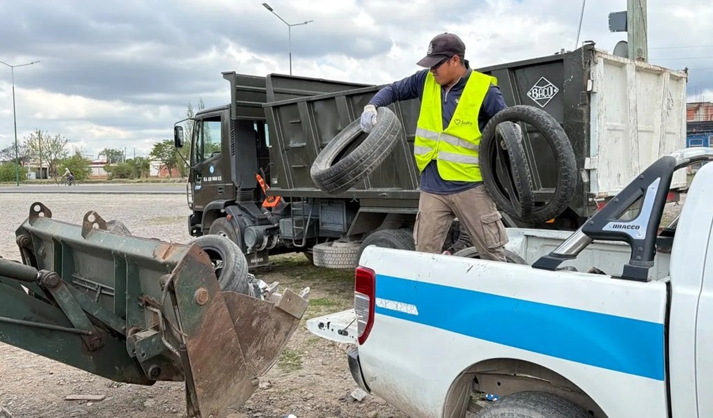 Nuevo operativo de descacharrado en la zona norte 
