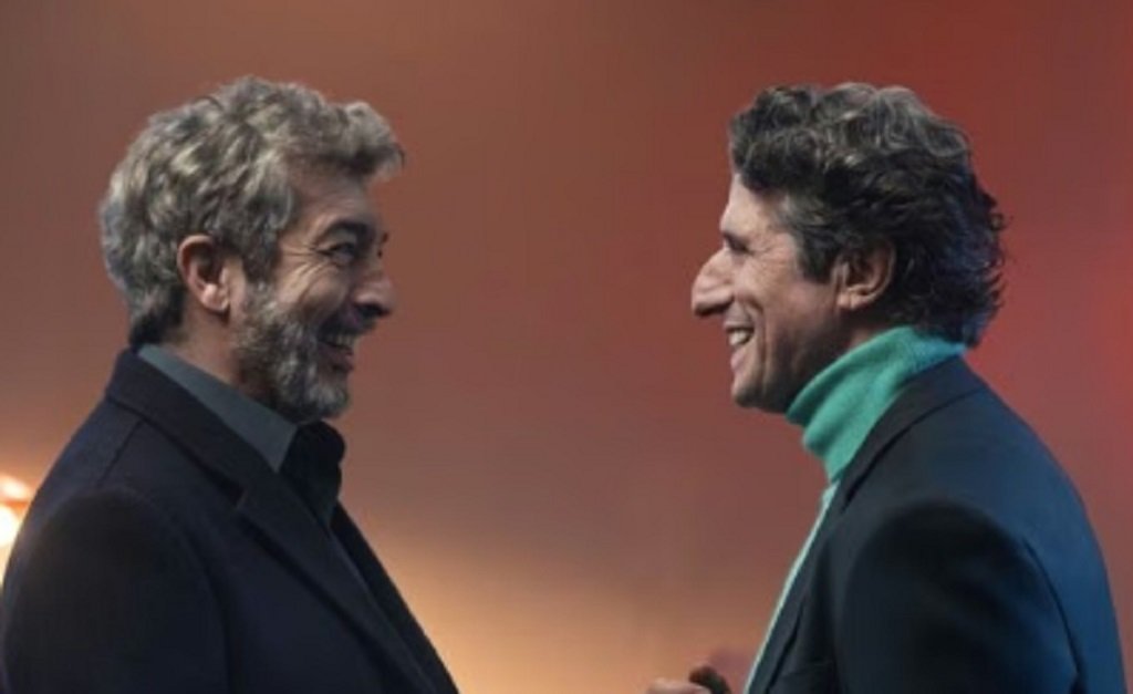 Se estrenó una película de Darín y Peretti