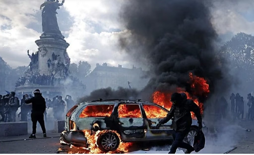 Polarización política en Francia