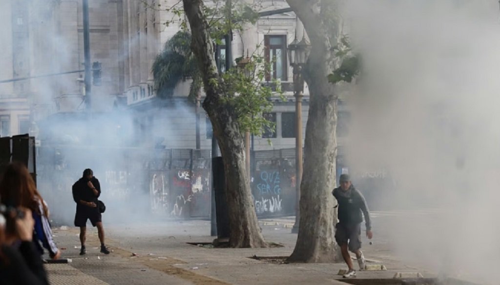 Incidentes en la Marcha Federal Universitaria