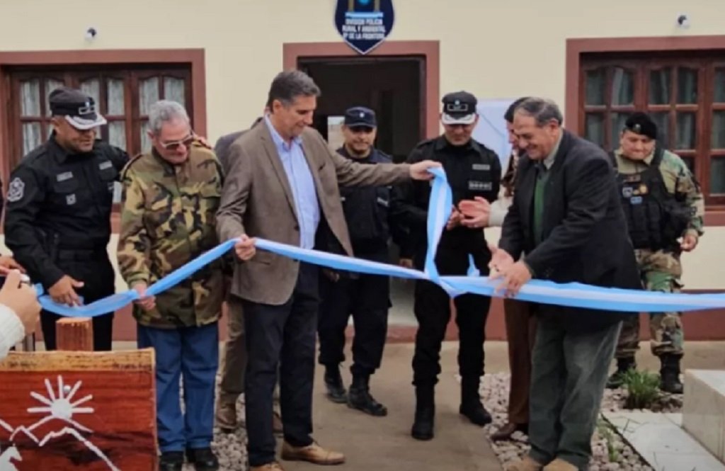 Nueva base operativa de la Policía Rural