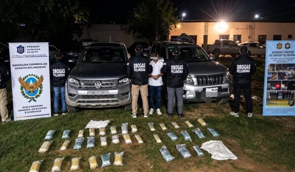 Golpe al narcotráfico en la ciudad de Orán