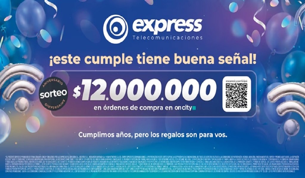 Este mes Express sortea $12 millones
