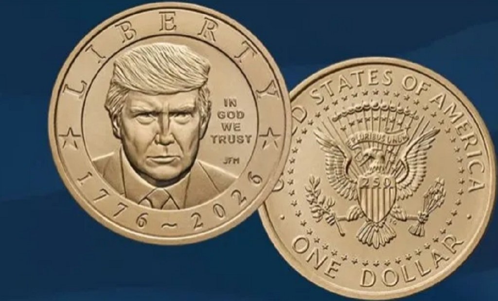 Trump aparecerá en una moneda de u$s 1