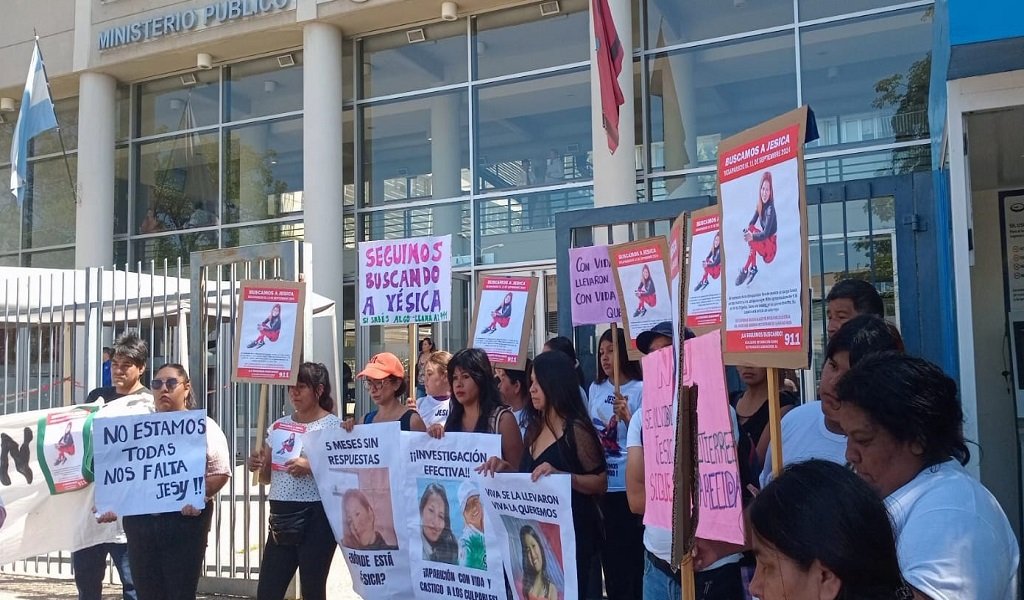 Marcha por los 2 años de la desaparición de Jésica Gutiérrez