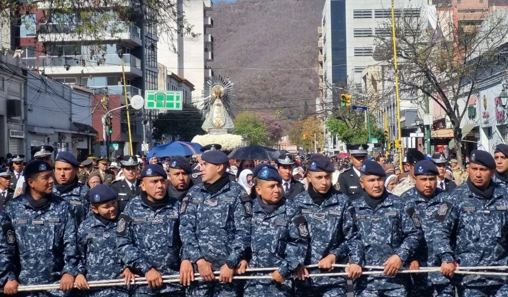 Operativo de seguridad para la procesión del Milagro
