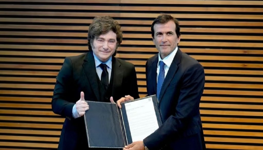 Milei distinguió al polista Adolfo Cambiaso
