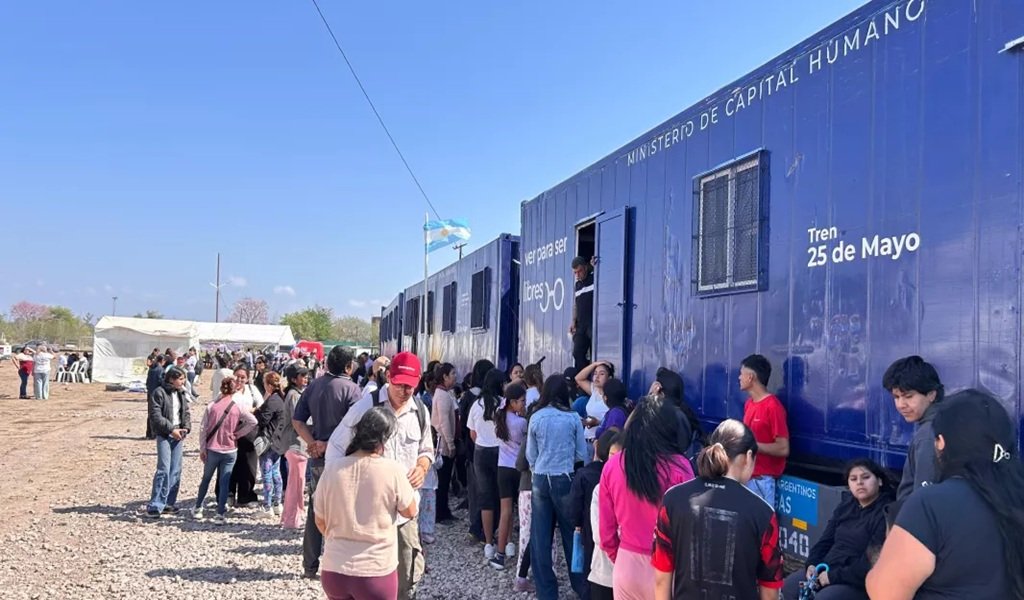 Tren 25 de Mayo: Desde mañana estará en Pichanal