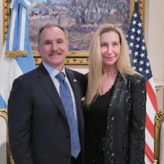 Karina Milei se reunió con Peter Lamelas
