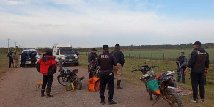 3 hombres infraccionados por pesca ilegal