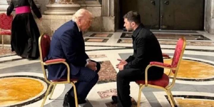 Un cardenal celebró el diálogo entre Trump y Zelenski