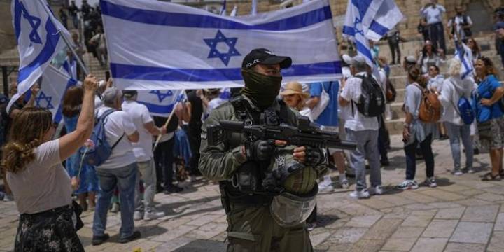 Nacionalistas judíos marcharon contra los palestinos