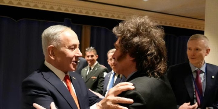 Milei felicitó a Benjamin Netanyahu