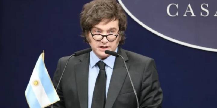 Javier Milei celebró que la inflación haya bajado en abril