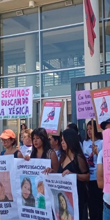 Marcha por los 2 años de la desaparición de Jésica Gutiérrez