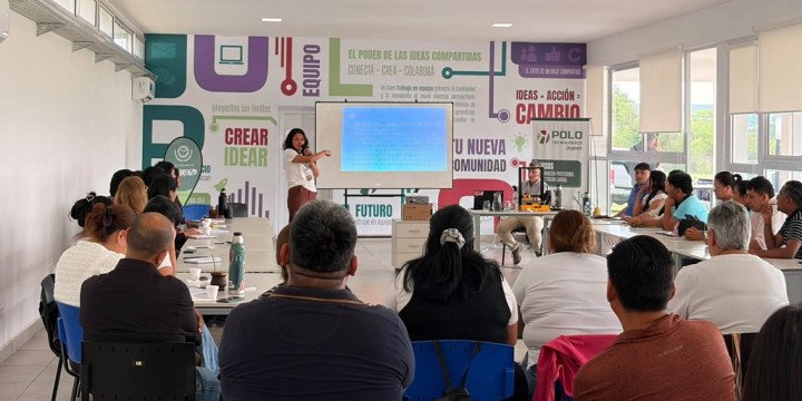 Capacitaron a referentes de Puntos Digitales 