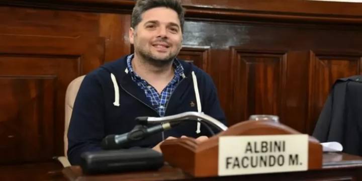 Ordenaron la detención del concejal Facundo Albini