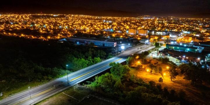 Finalizaron las obras de iluminación en zona norte y avenida Paraguay