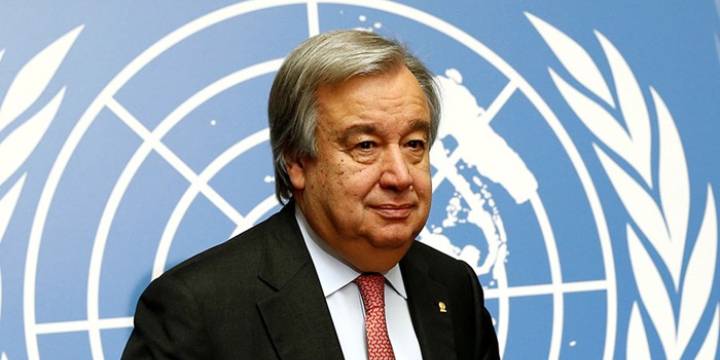 António Guterres pidió que en el G20 lideren con el ejemplo